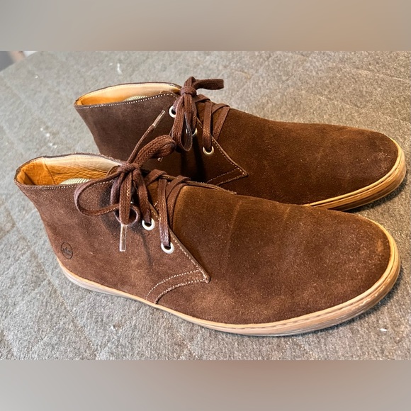 PETER MILLAR COLLECTION Sz 9.5 Brown Suede Chukka Boots Orig $198 main image 11